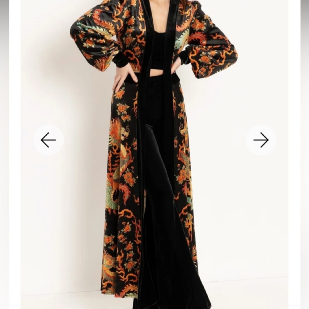 ISO Dragon Rising Maxi Jacket